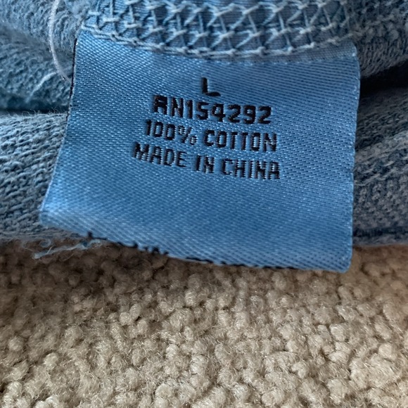 Jet Lag Jetlag Men's Regular Fit Blue Pocket Polo Shirt Size‎ L Raw Hem Cotton - Picture 7 of 8